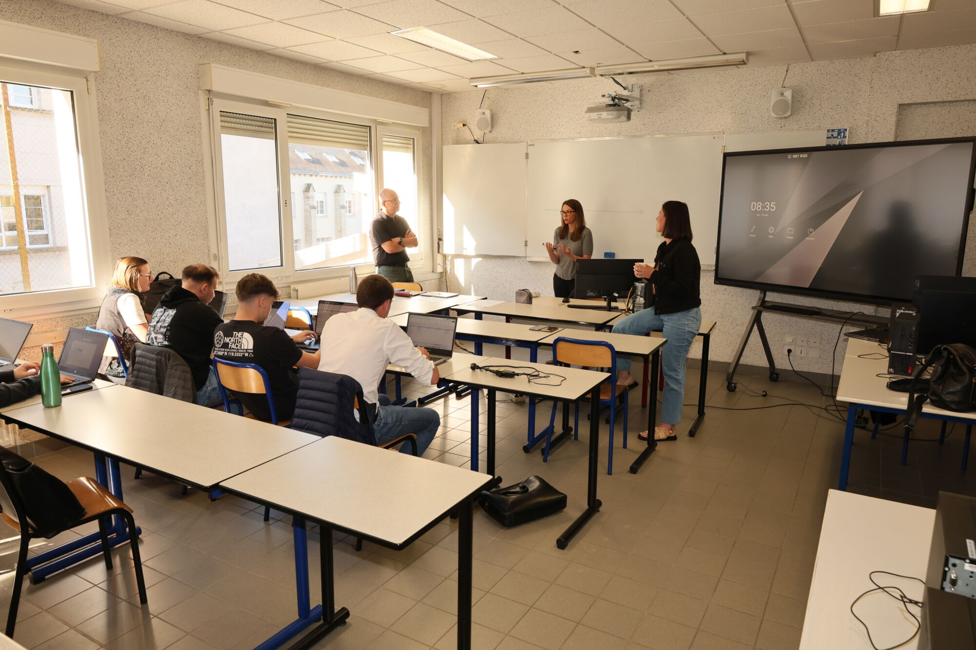 9E8A1685 | CAMPUS ST JO Rencontre enrichissante avec des professionnelles du secteur de l’intérim Épinal 3