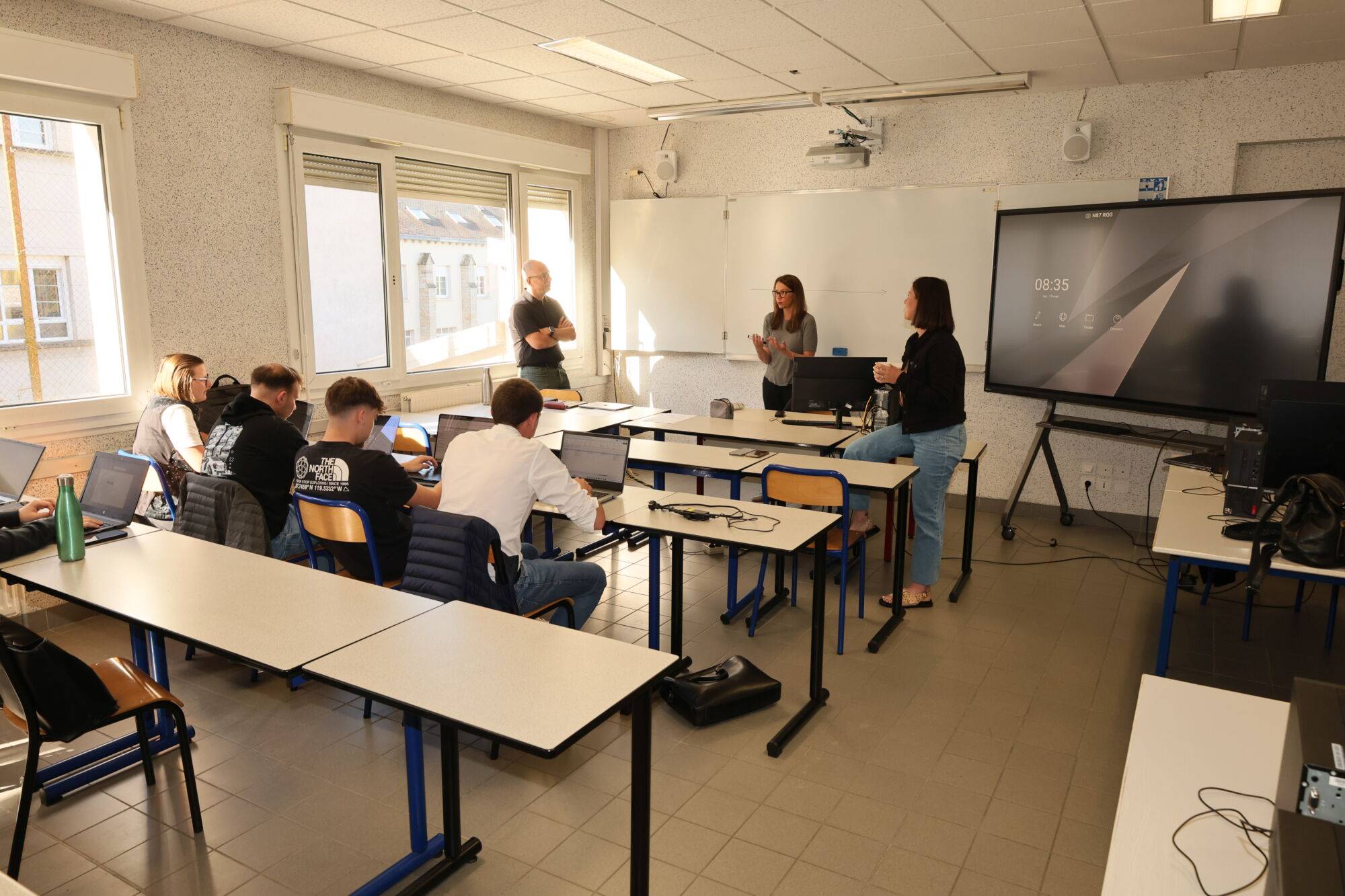 9E8A1685 | CAMPUS ST JO Rencontre enrichissante avec des professionnelles du secteur de l’intérim Épinal 3