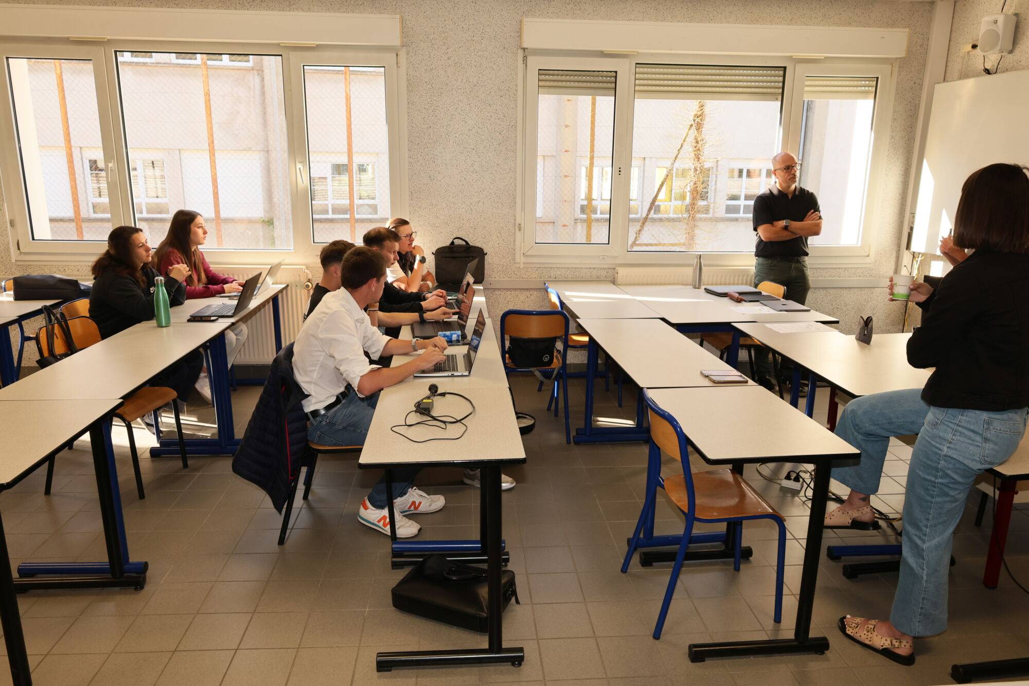 9E8A1686 | CAMPUS ST JO Rencontre enrichissante avec des professionnelles du secteur de l’intérim Thaon-les-Vosges 2